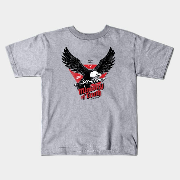 Ministry of Truth Kids T-Shirt by department